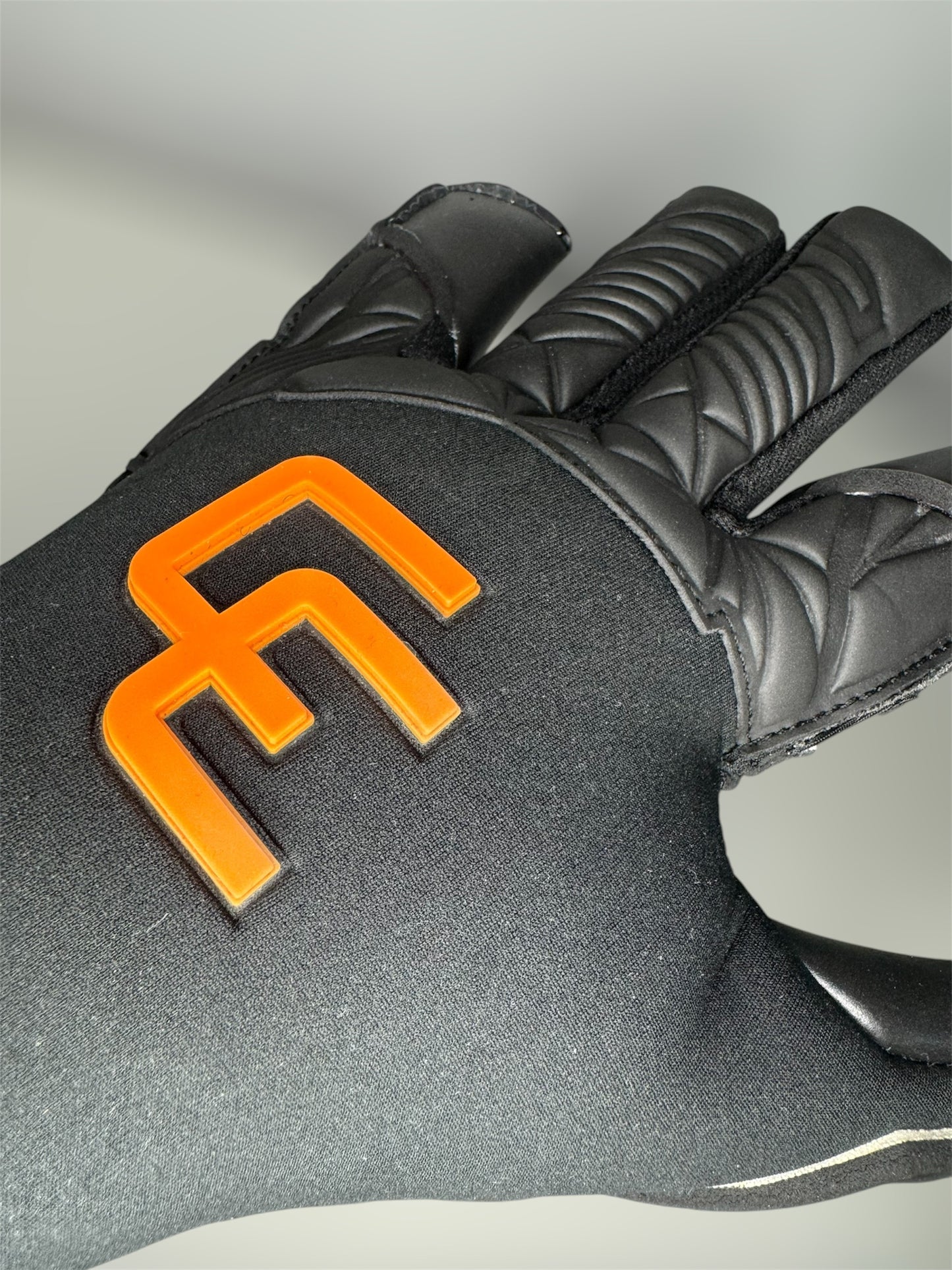 REV1VE - VG3 Negative Black/Orange Goalkeeper Gloves